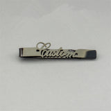 Personalised Stainless Steel Tie Clip for Wedding Guests