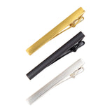 Mens Tie Clip Metal Tone Bar Clasp Necktie Clasp Collar Clip