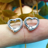 S925 Sterling Silver Zircon Peas Earrings Female Jewelry Craftsmanship