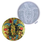 Tiger Butterfly Turtle Coaster Silicone Mould for DIY Cup Mats