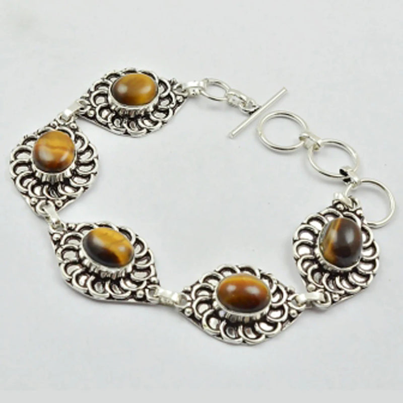 Tiger Eye Bracelet 21 cm B2850