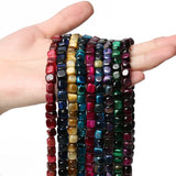 Tiger Eye Cube Beads 8x8mm For Jewelry Making DIY Charms Bracelet Necklace