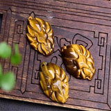 Tiger Eye Nine-Tailed Fox Pendant