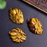 Tiger Eye Nine-Tailed Fox Pendant
