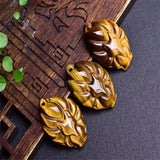 Tiger Eye Nine-Tailed Fox Pendant