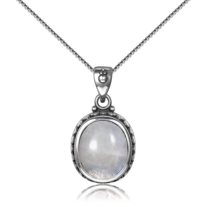 Tiger Eye Stone Pendant Necklace Labradorite Moonstone Jewelry