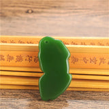 Tiger Pixiu Green Jade Pendant Necklace Hand Carved Charm Jewelry