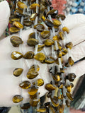 Tiger Eye Water Drop Stone Beads for Jewelry Making