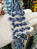 Tiger Eye Water Drop Stone Beads for Jewelry Making