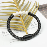 Tiger's Eye Magnetic Buckle Bracelet for Anxiety Relief