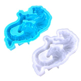 Tiger-shape Decor Mold DIY Desktop Ornaments Pendant Jewelry Epoxy Resin Mold