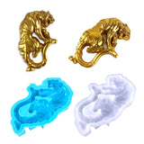 Tiger-shape Decor Mold DIY Desktop Ornaments Pendant Jewelry Epoxy Resin Mold