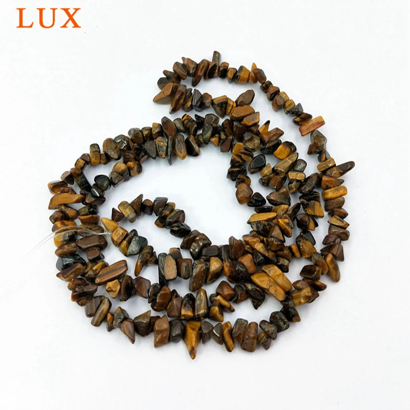 Tigers Eye Gems Chips-Natural Raw Stone Chips-Brown Gems-Beading Supplies