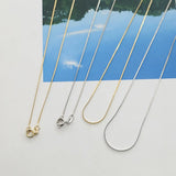 14k Copper-Clad Color-Preserving Chain DIY Necklace