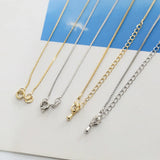 14k Copper-Clad Color-Preserving Chain DIY Necklace