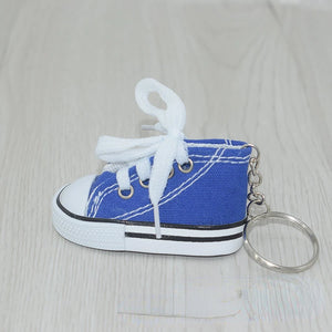Canvas Shoe Keychain Board Shoes Pendant Mini Small shoes Key Ring