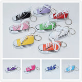 Canvas Shoe Keychain Board Shoes Pendant Mini Small shoes Key Ring