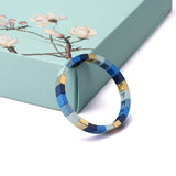 Enamel Tila Tile Bead Bracelets Boho Tile Bangle Bracelet Set