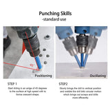 6-Piece Diamond Tile Drill Set, 5-12mm Bits for Ceramic Granite Porcelain