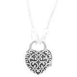 925 Silver Elegance Heart Mum Infinity Necklace for Women