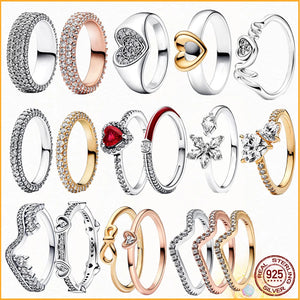 Timeless Ring with Adiant Heart Pav
