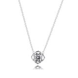 Timeless Rose Petals Girl Collier Necklace for Women