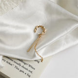Timlee E039 Punk Chain Clip Ear Cuff Jewelry