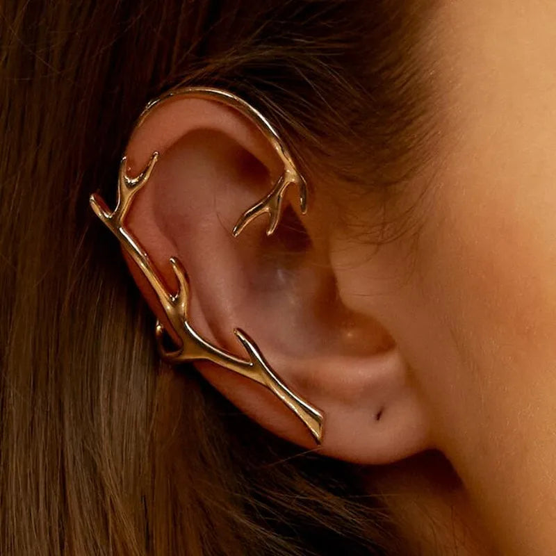 Timlee E075 Alloy Clip Ear Cuff Jewelry