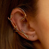 Timlee E075 Alloy Clip Ear Cuff Jewelry