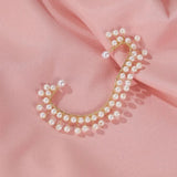 Timlee E123 Temperament Pearl Earring Hook