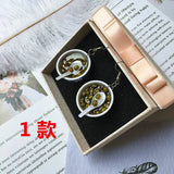 Timlee E188 Retro Food Steamed Buns Earrings