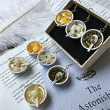 Timlee E188 Retro Food Steamed Buns Earrings