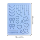 Silicone Mold for Resin Quicksand Craft Heart Strip