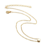Tiny Heart Necklace for Women Bohemian Choker Gift