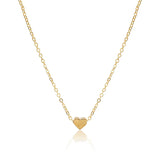 Tiny Heart Necklace for Women Bohemian Choker Gift