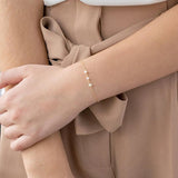 Natural Pearl Bracelet 925 Silver Boho Charms Vintage Minimalism Bracelet