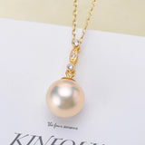 Tiny Pearl Pendant Base Women DIY Pearl Jewelry Findings