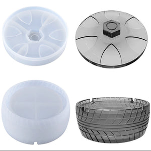 Silicone Casting Resin Molds for DIY Crystal Epoxy Ashtray