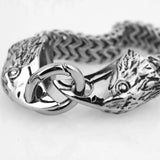 Tisnium Tercel Men's Bracelet Silver Cuban Chain Stainless Steel Jewelry