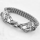 Tisnium Tercel Men's Bracelet Silver Cuban Chain Stainless Steel Jewelry