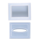 Crystal Epoxy Resin Mold Tissue Box Silicone Mould