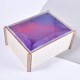Crystal Epoxy Resin Tissue Box Mold DIY Craft Home Decoration