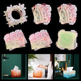 Resin Mold Silicone Tissue Box Square Hollow Pattern