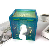 Silicone Tissue Box Mold DIY Resin Organizer Case