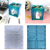 Silicone Tissue Box Mold DIY Resin Organizer Case