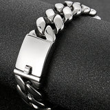 Titanium Bracelet Stainless Steel Men's Chain Bracelet