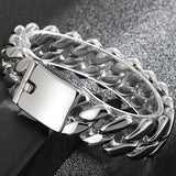 Titanium Bracelet Stainless Steel Men's Chain Bracelet