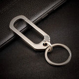 Titanium Buckle Keychain Outdoor Tool