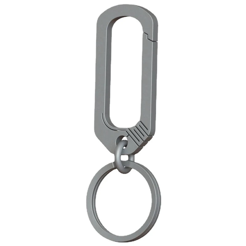 Titanium Buckle Keychain Outdoor Tool