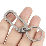 Titanium Buckle Keychain Outdoor Tool
